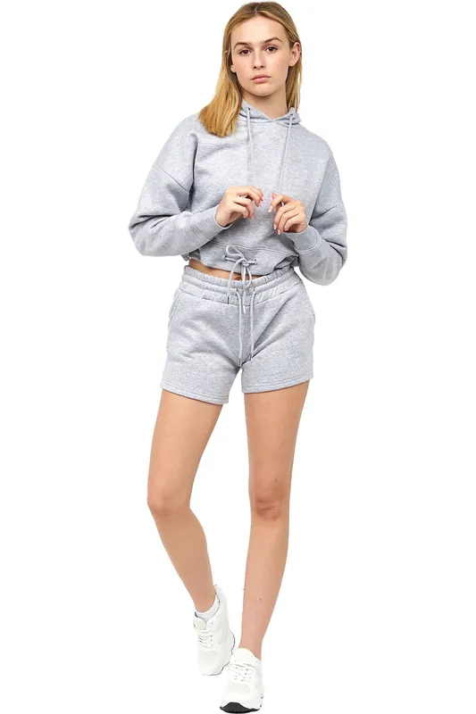 Danica 2 Crop Hoodie - Juice
