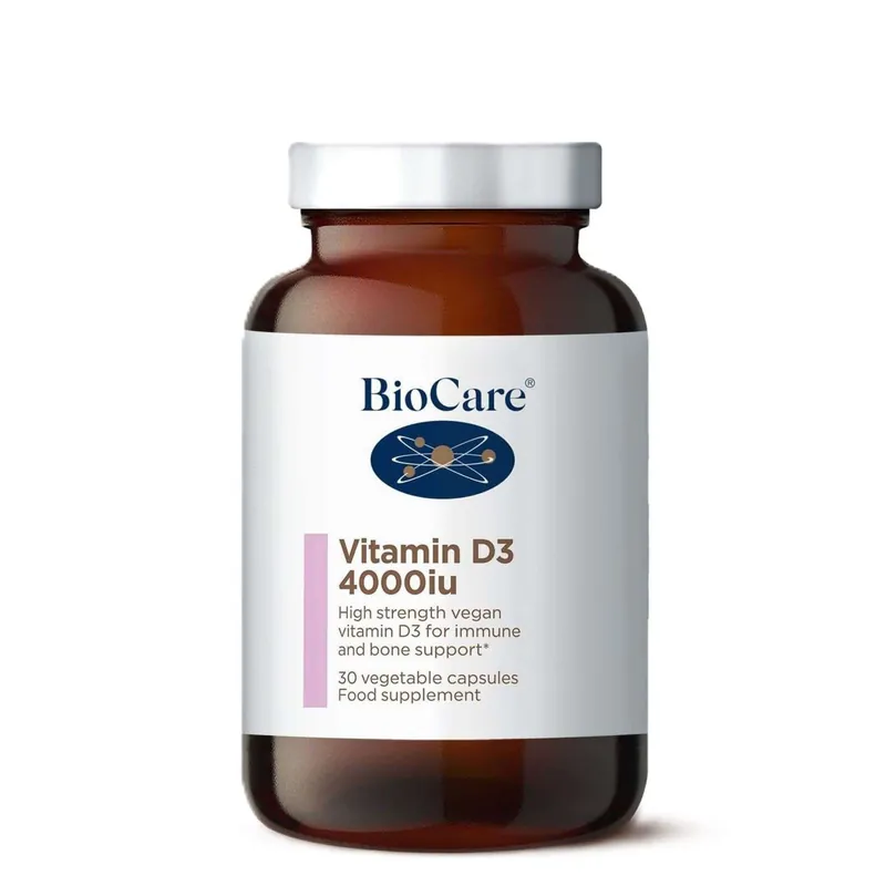 Vitamin D3 4000iu x 30 Capsules - BioCare