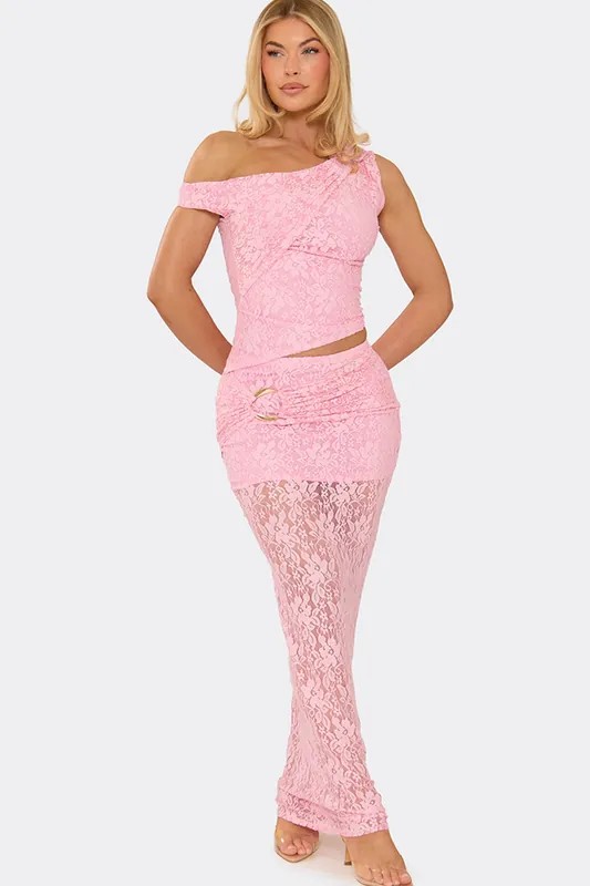 Lace Maxi Skirt - EGO