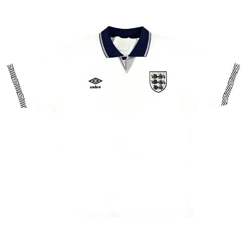 Preloved Mens 1990 92 Home Shirt L Very Good - England
