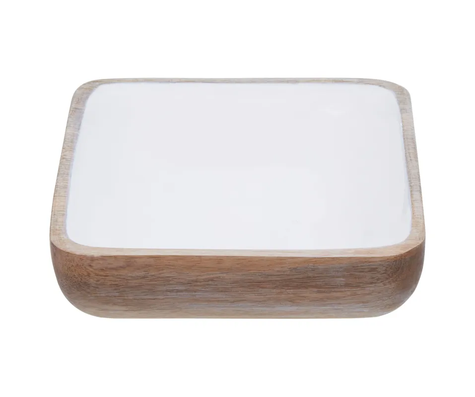 Kara Medium Natural Bowl, Mango Wood - Orsina