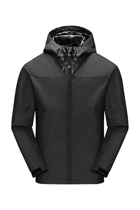 Waterproof Hooded Hardshell Jacket Outerwear - MODISHION