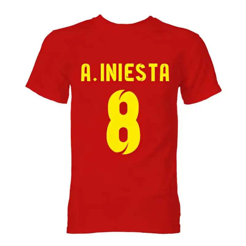 Mens Andres Iniesta Hero T-Shirt