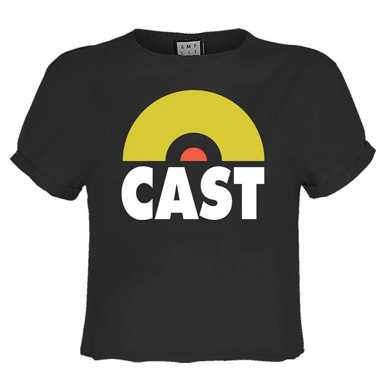 Cast Logo Crop Top - Amplified