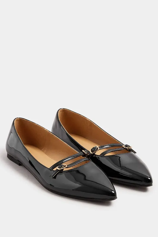 Pointed Buckle Flats - Long Tall Sally