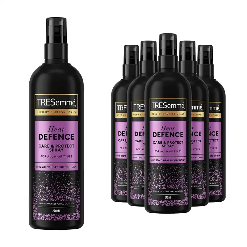 Heat Defence Care & Protect Hair Spray for All Hair Types 270ml, 6 Pack - Tresemme