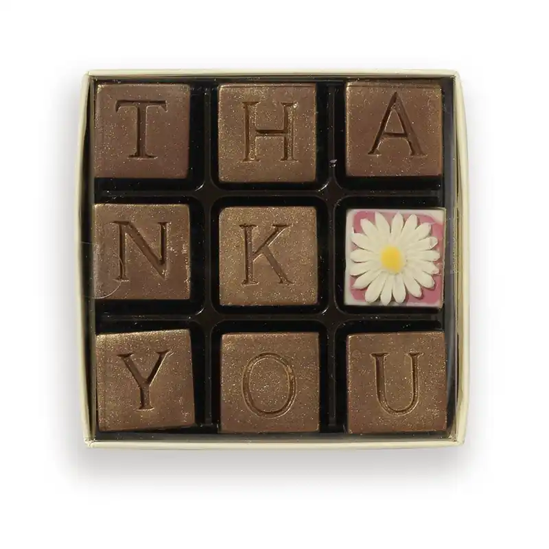 Thank You Chocolate Box - CHOC ON CHOC