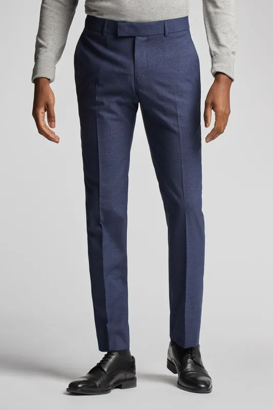 Navy Scratch Trousers - Antique Rogue