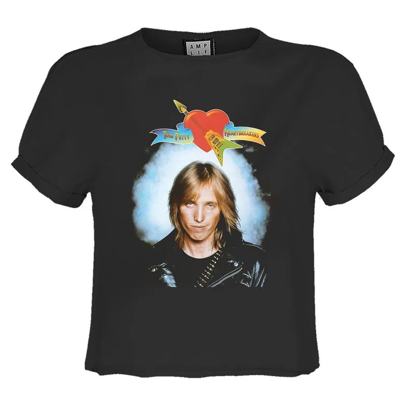 First Album Tom Petty & The Heartbreakers Crop Top - Amplified