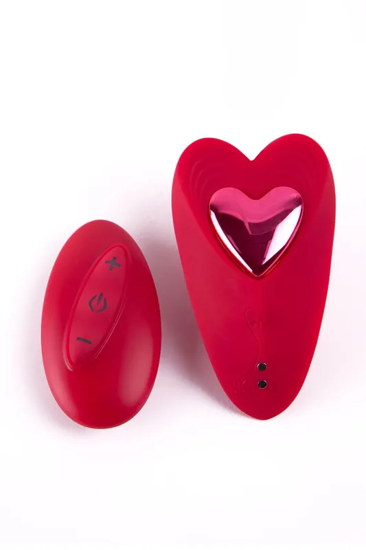 Heart Shaped Remote Control Magnetic Clitoral Knicker Vibrator - Ann Summers