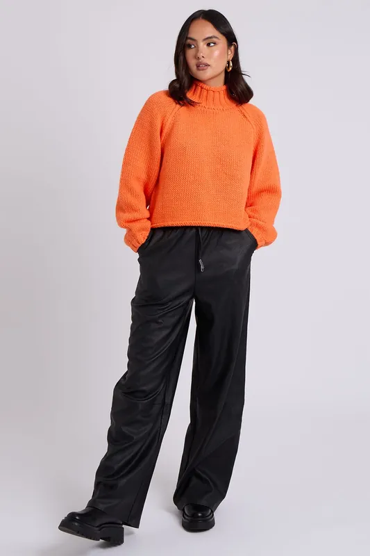 Elasticated Wide Leg Trouser - Urban Bliss