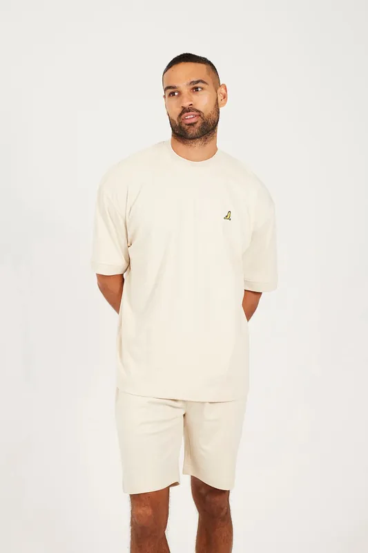 Oversized T-Shirt & Short Co-ord Set