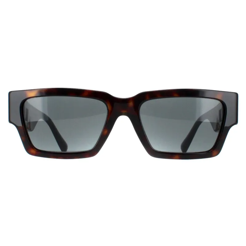 Rectangle Dark Havana Dark Grey VE4459 - Versace