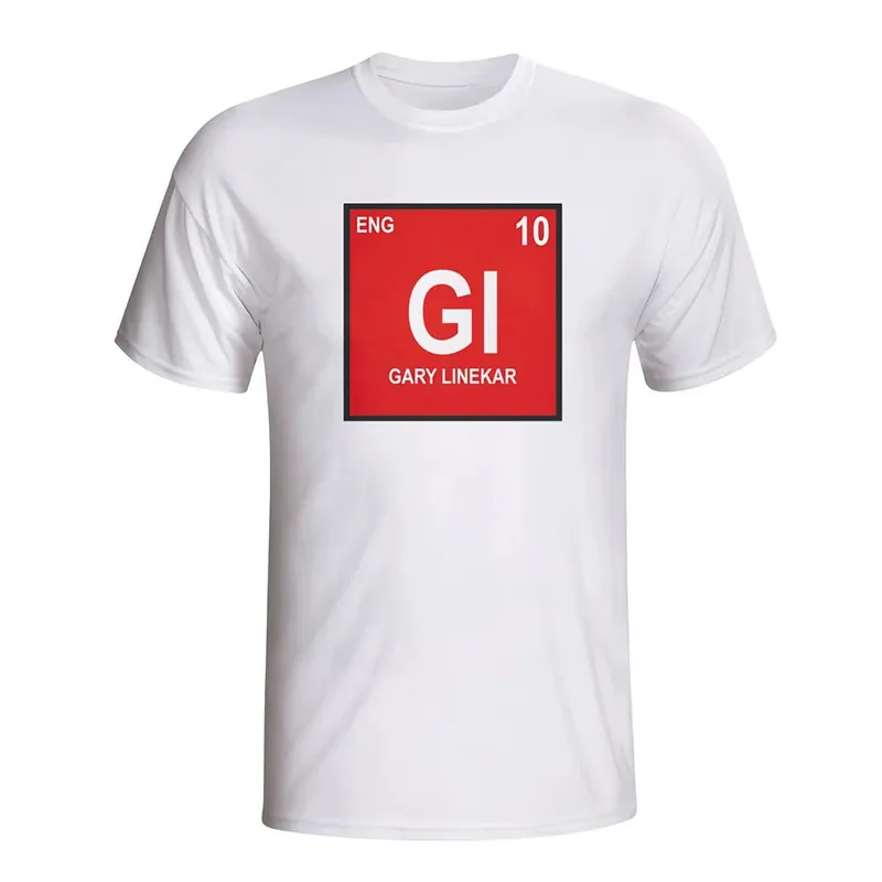Mens Gary Lineker Periodic Table T-Shirt