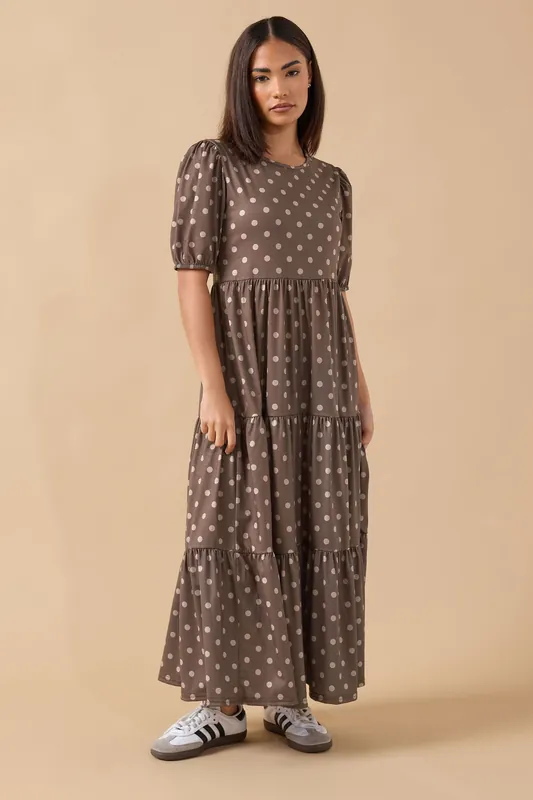 Petite Spot Tiered Dress - PixieGirl