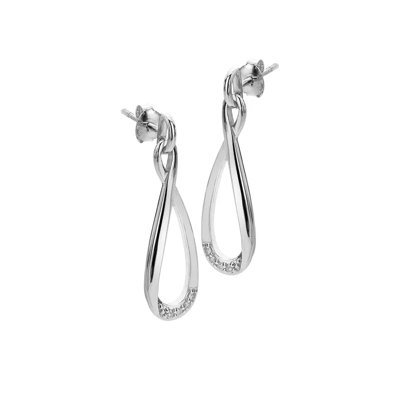 Flourish Earrings - Hot Diamonds