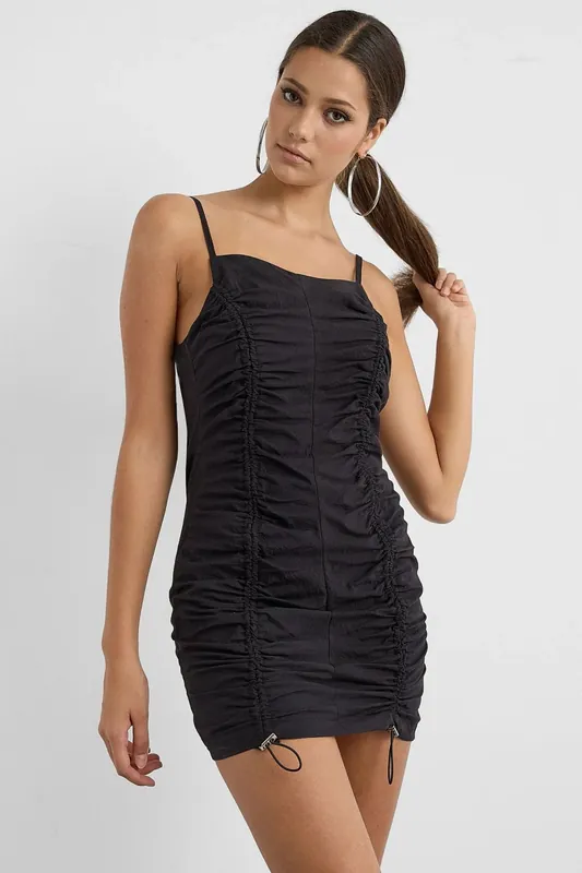 Ruched Mini Dress - Hiccup