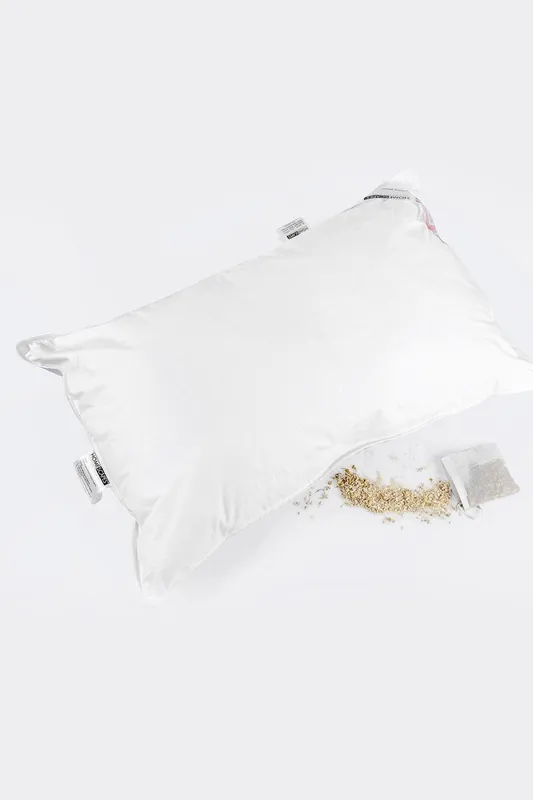 Goose Feather & Down Camomile Pillow Dried Camomile Insert Extra Fill - Homescapes