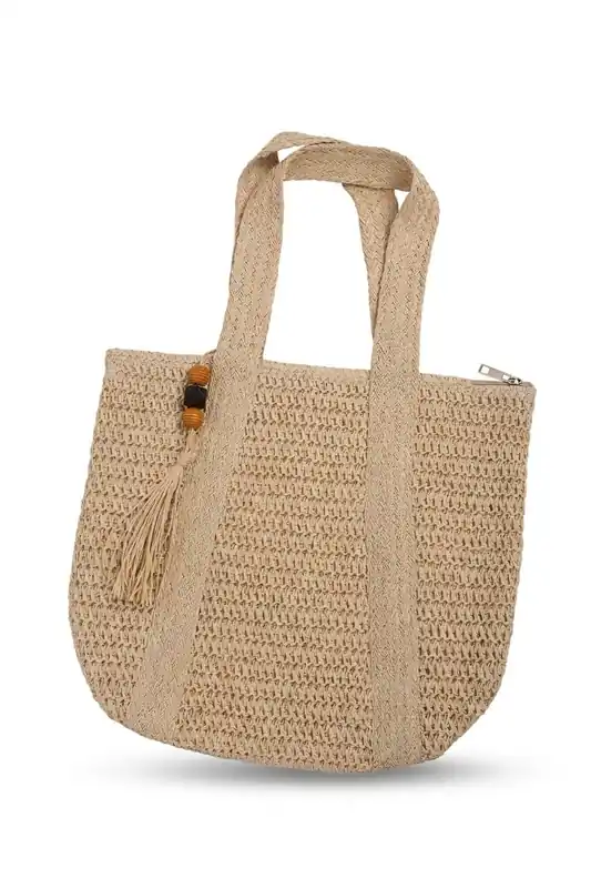 Cordelia Woven Tote Bag - IKRUSH
