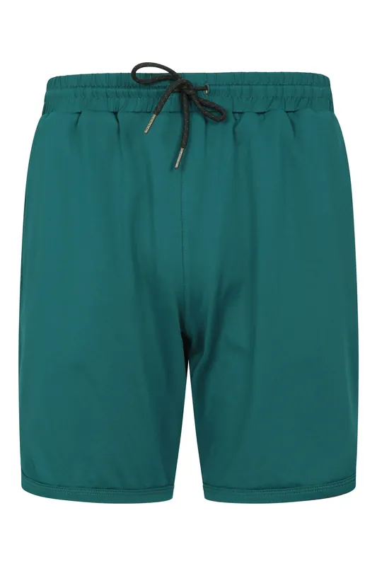 Core' Lightweight Quick Wick Elastic Waist Reflective Running Shorts - Mountain Warehouse