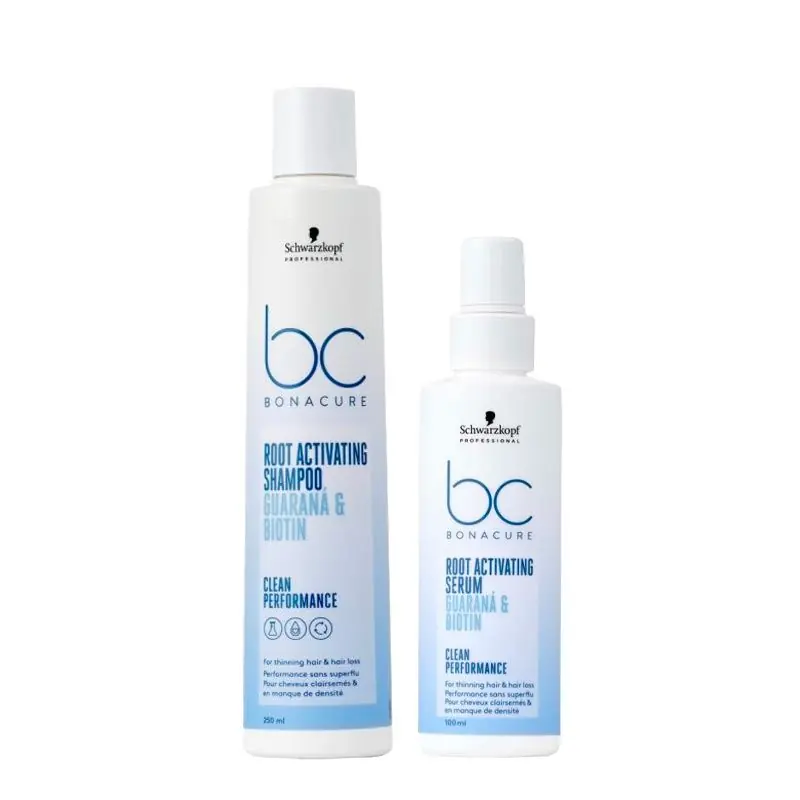 BC Bonacure Root Activating Shampoo 250ml & BC Bonacure Root Activating Hair Serum 100ml Duo - Schwarzkopf