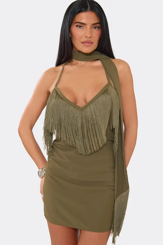 Sleeveless Mini Dress - EGO