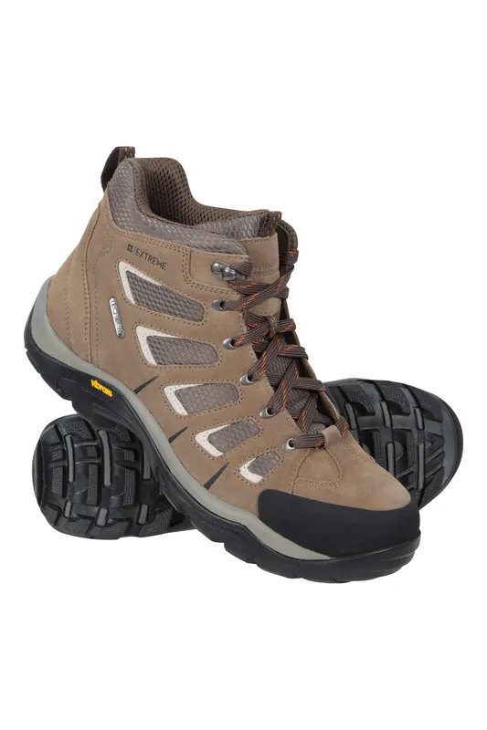 Boot Field Waterproof Hiking Wide Fit Sport Wellies Boots - Mountain Warehouse