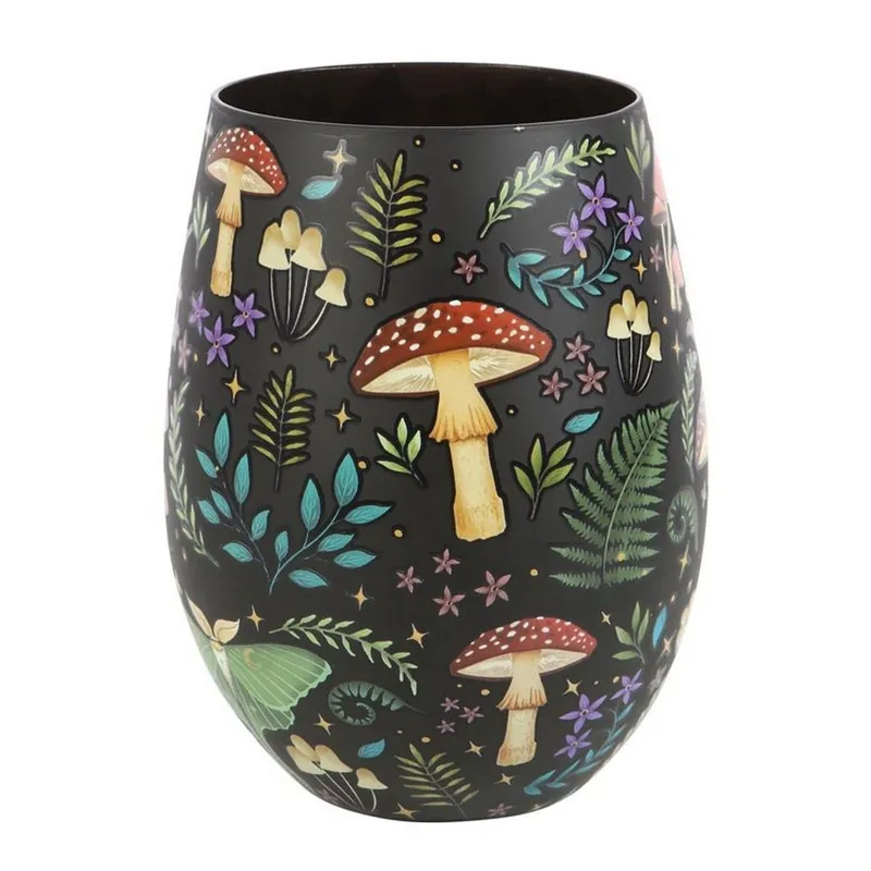Dark Forest Printed Stemless Wine Glass - Something Different