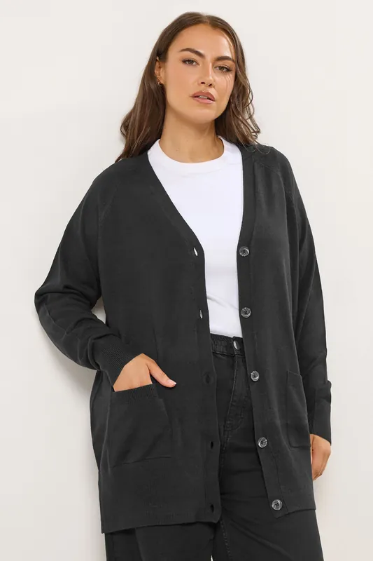 Long Sleeve Boyfriend Cardigan - Yours