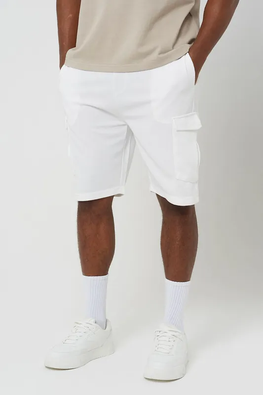 Textured Cargo Shorts - Brave Soul