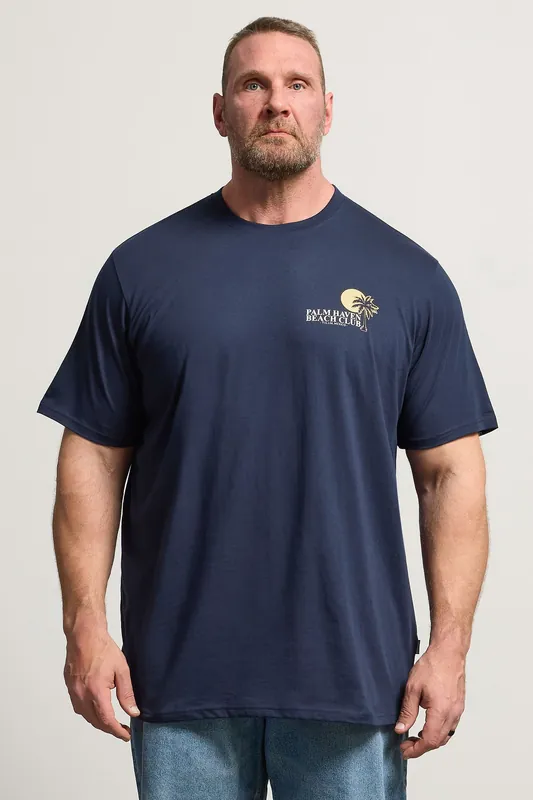 Extra Long Graphic T-Shirt