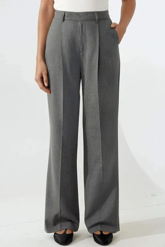 Elegant Straight Leg Pants - Hiccup