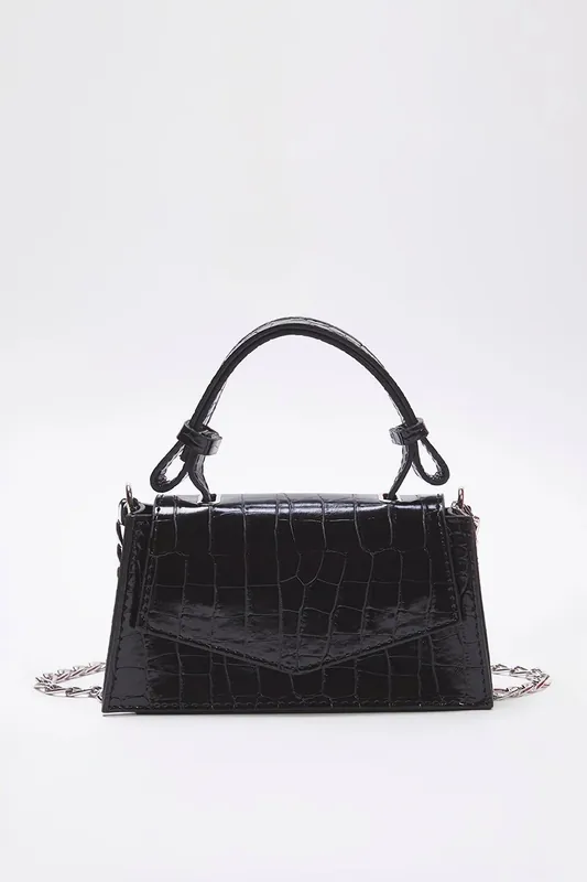 Textured Crossbody Mini City Bag - WOVCOR