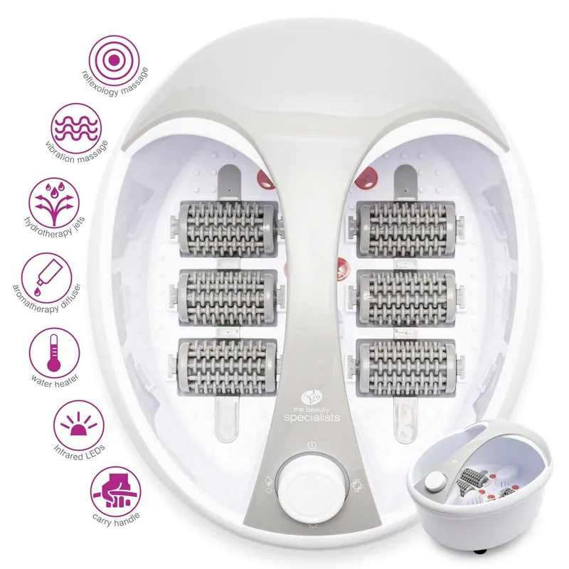 Deluxe Foot Bath and Spa with Roller Massager - Rio