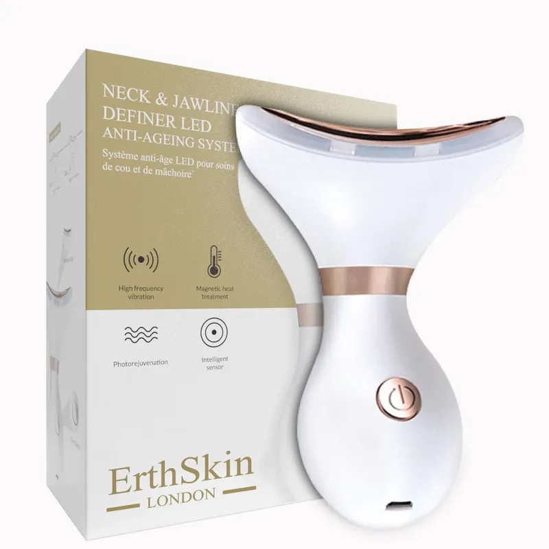 Neck & Jawline Definer LED Anti Ageing System - Erth Skin London