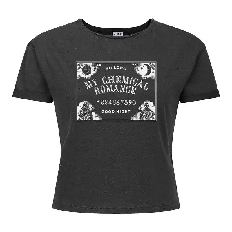 Ouija My Chemical Romance Crop Top - Amplified