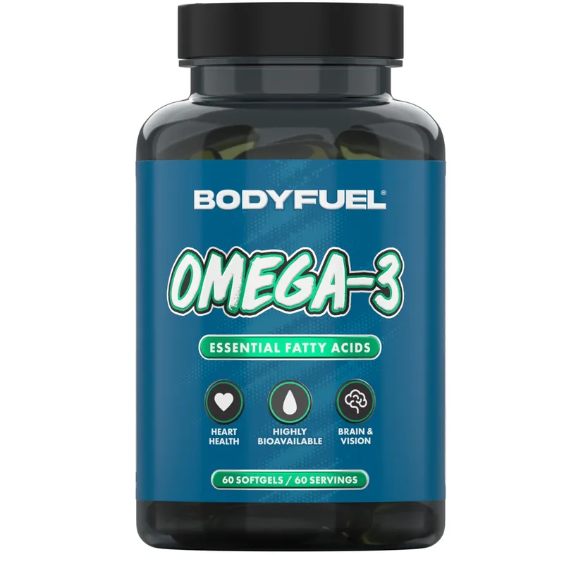 BodyFuel Omega 3 Capsules - Unflavoured - 60 Servings