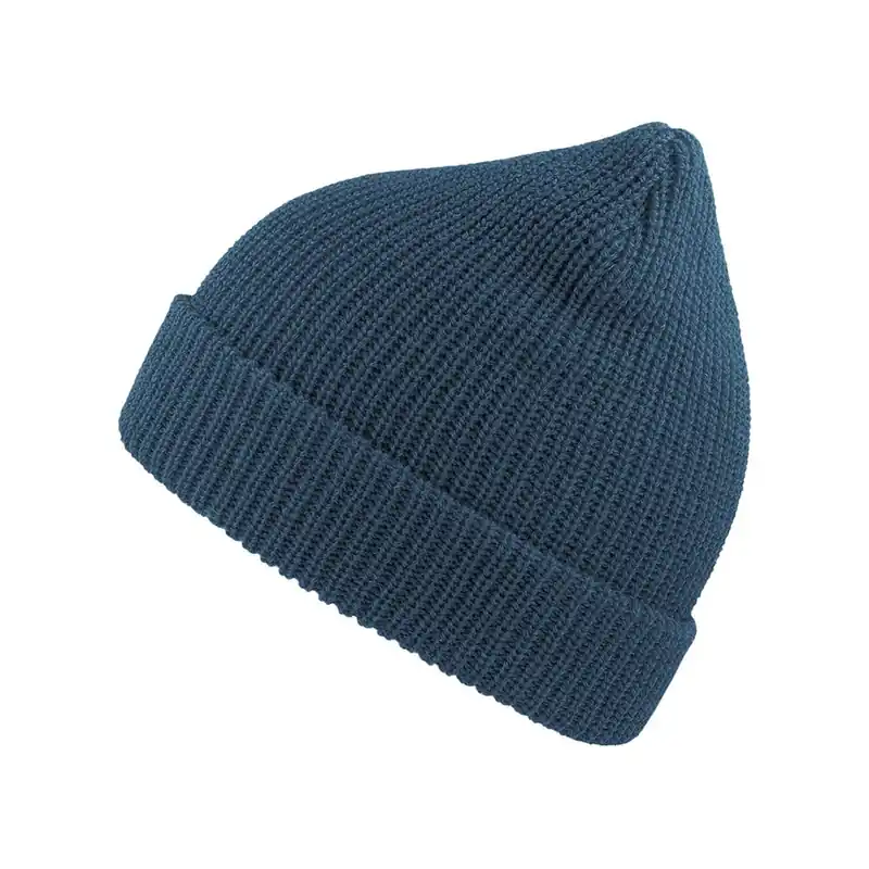 Woolly Wool Blend Beanie - Atlantis