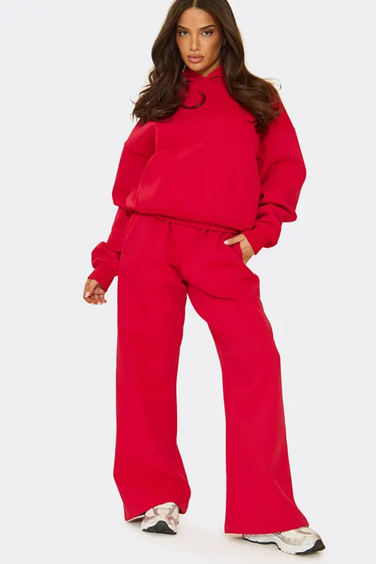 Wide Leg Mid Rise Joggers - EGO