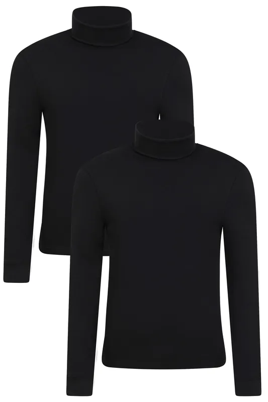 Meribel Neck Base Layer Top Thermal Breathable Shirt - Mountain Warehouse