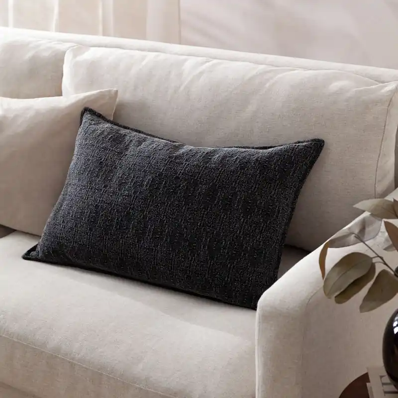 Ramas Textured Jacquard 100% Cotton Cushion - Yard