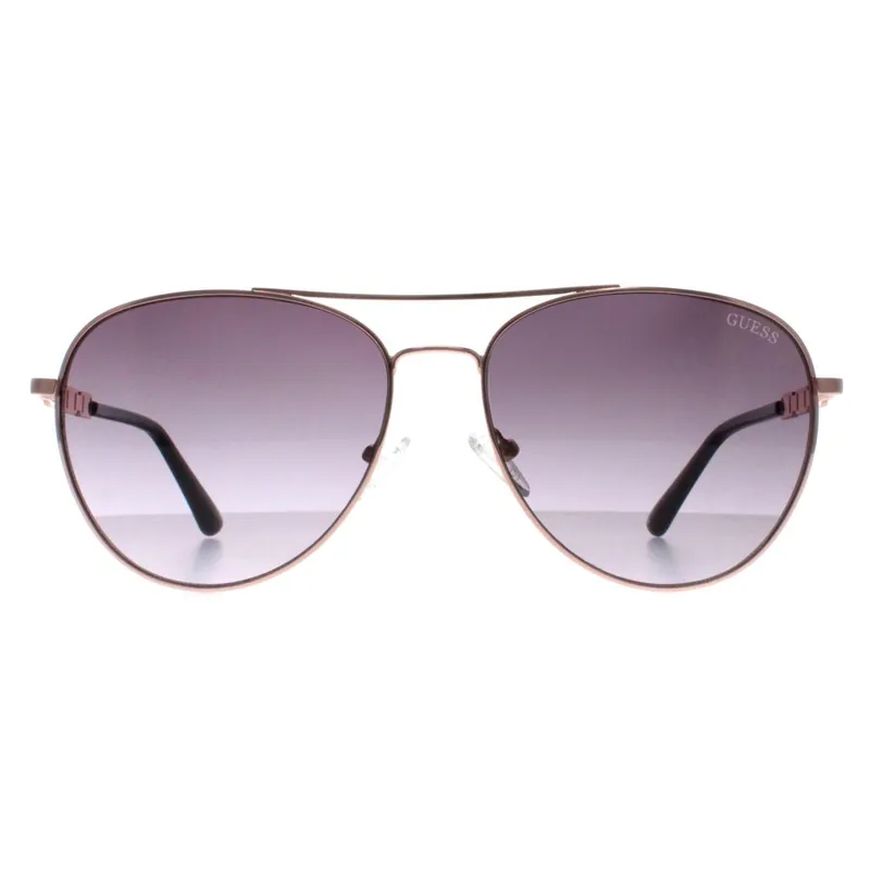 Aviator Rose Gold Grey Gradient GF6143 - Guess