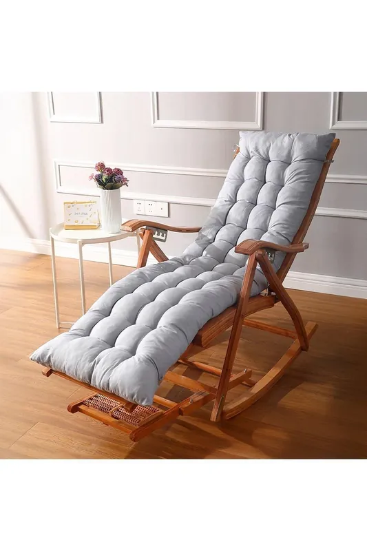 160cm L x 50cm W Replacement Seat Cushion for Garden Lounger Chair - H&O Direct