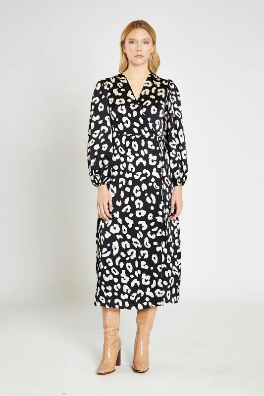 Wrap Midi Dress - Shnoo