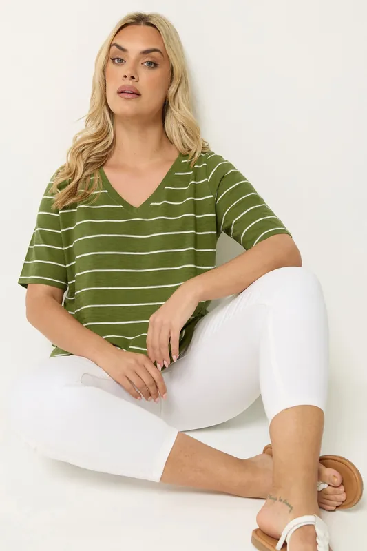 Stripe Printed T-Shirt