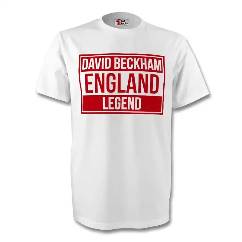 Mens David Beckham Legend Tee - England