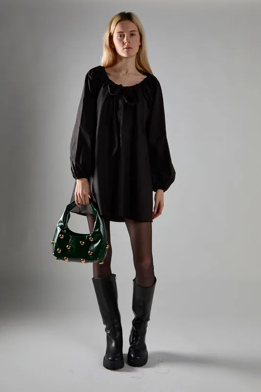 Studded Handbag - Shnoo