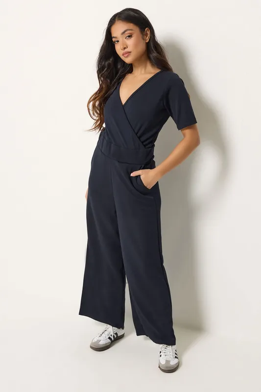 Petite Wide Leg Jumpsuit - PixieGirl