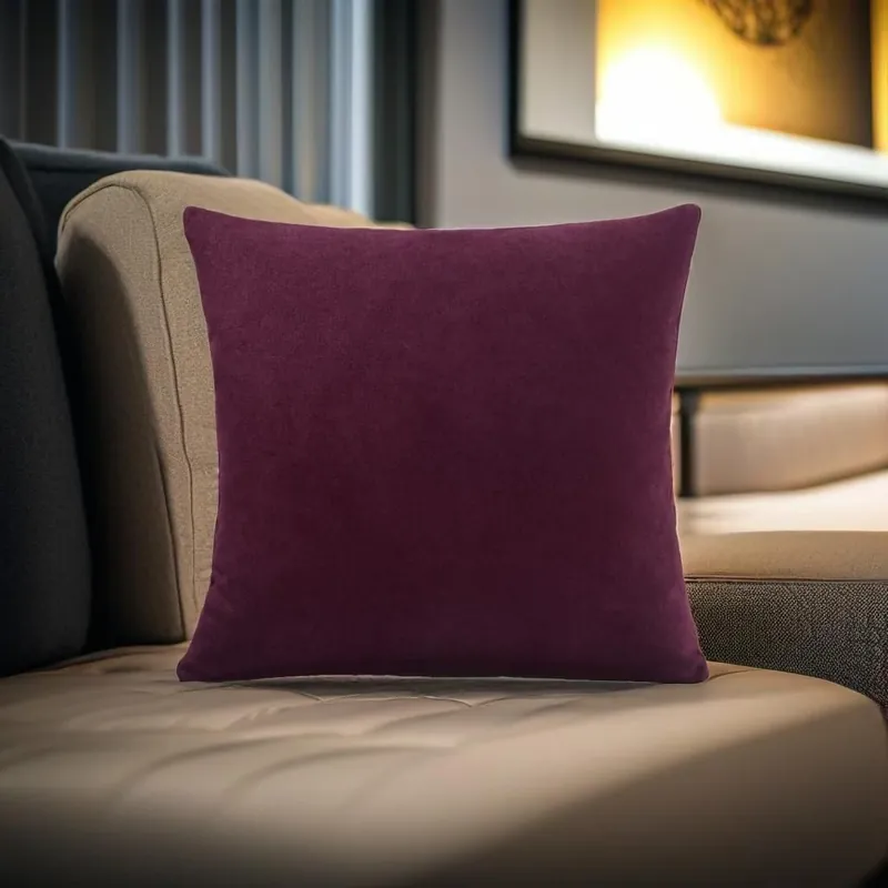 Velvet Chenille Cushion - Luxury Living
