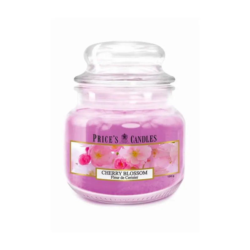 Small Jar Cherry Blossom Candle - Prices Candles